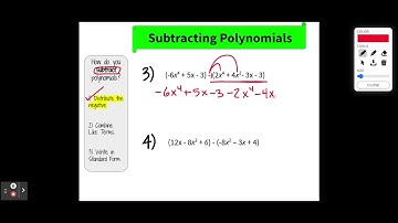 8-1 Lesson Video (Add & Subtract Polynomials)