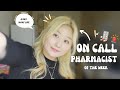 📞 Let&#39;s ON-CALL with me (ver.2) | UK Hospital Pharmacist/Postgraduate student vlog