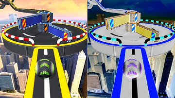 Reverse Night vs Normal – Going Balls INSANE Timing Speedrun! Mobile #Gaming #Ball