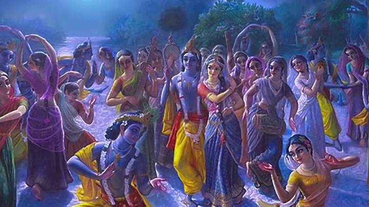 Hare Krishna Maha Mantra, Ruipini Springer with Da...