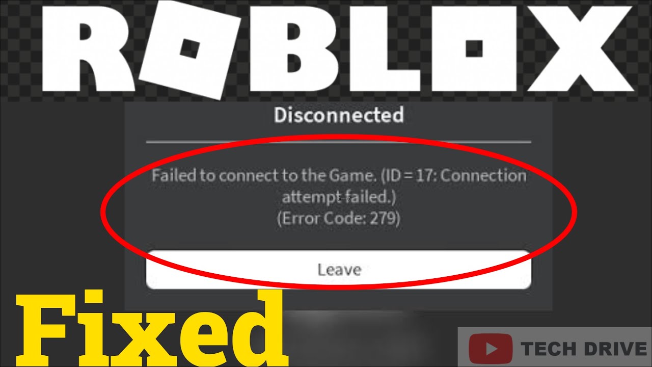 Failed to connect game id 17 roblox