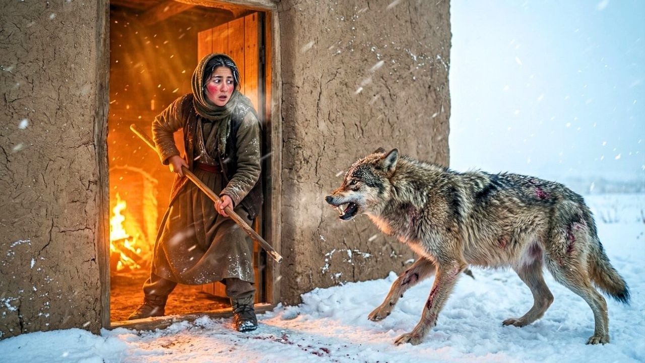 Dying Pregnant Wolf Begs Elderly Woman for Help | Emotional Rescue Story