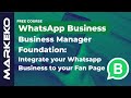 How to Integrate your WhatsApp Business to your Fan Page