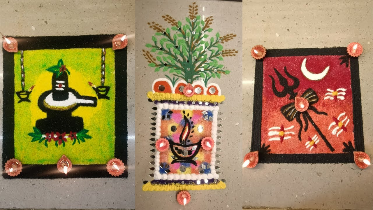 KARTHIKA MASAM SPECIAL RANGOLI | MUGGULU 2022 | BADIM ART AND CRAFTS | TELUGU | DEVIKA BADIM | KOLAM