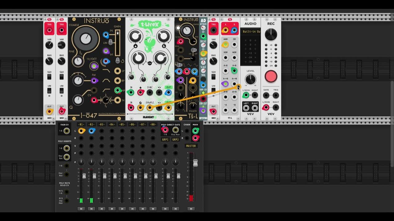 No Input mixing in Vcv Rack YouTube