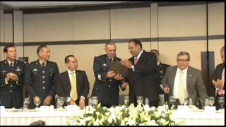 Entrega de la presea "General de División Joaquín Amaro Domínguez".