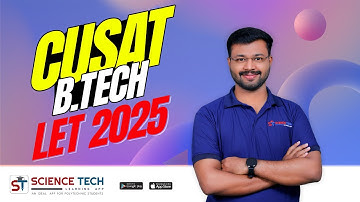 CUSAT B.TECH LET 2025