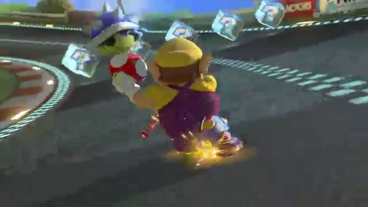 Mario Kart Blue Shell Dodge