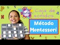 CAJA DE SONIDOS MONTESSORI - Actividades de LectoEscritura