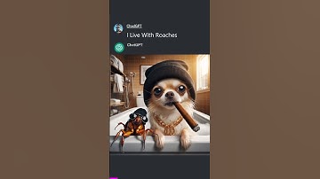 I Live With Roaches! #ai #chatgpt #aiart