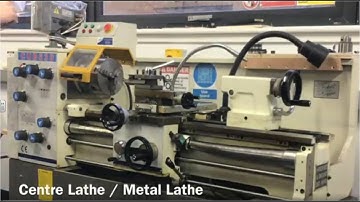 Centre Lathe / Metal Lathe Introduction [Live Demonstration]