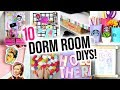 10 Easy DIY Dorm Room Decorations