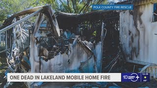 77-year-old woman killed in Lakeland mobile home fire