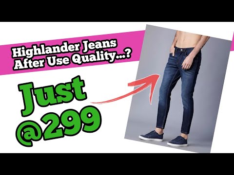 Buy HIGHLANDER Men Blue Tapered Fit Mid Rise Clean Look Stretchable Jeans -  Jeans for Men 3880954 | Myntra