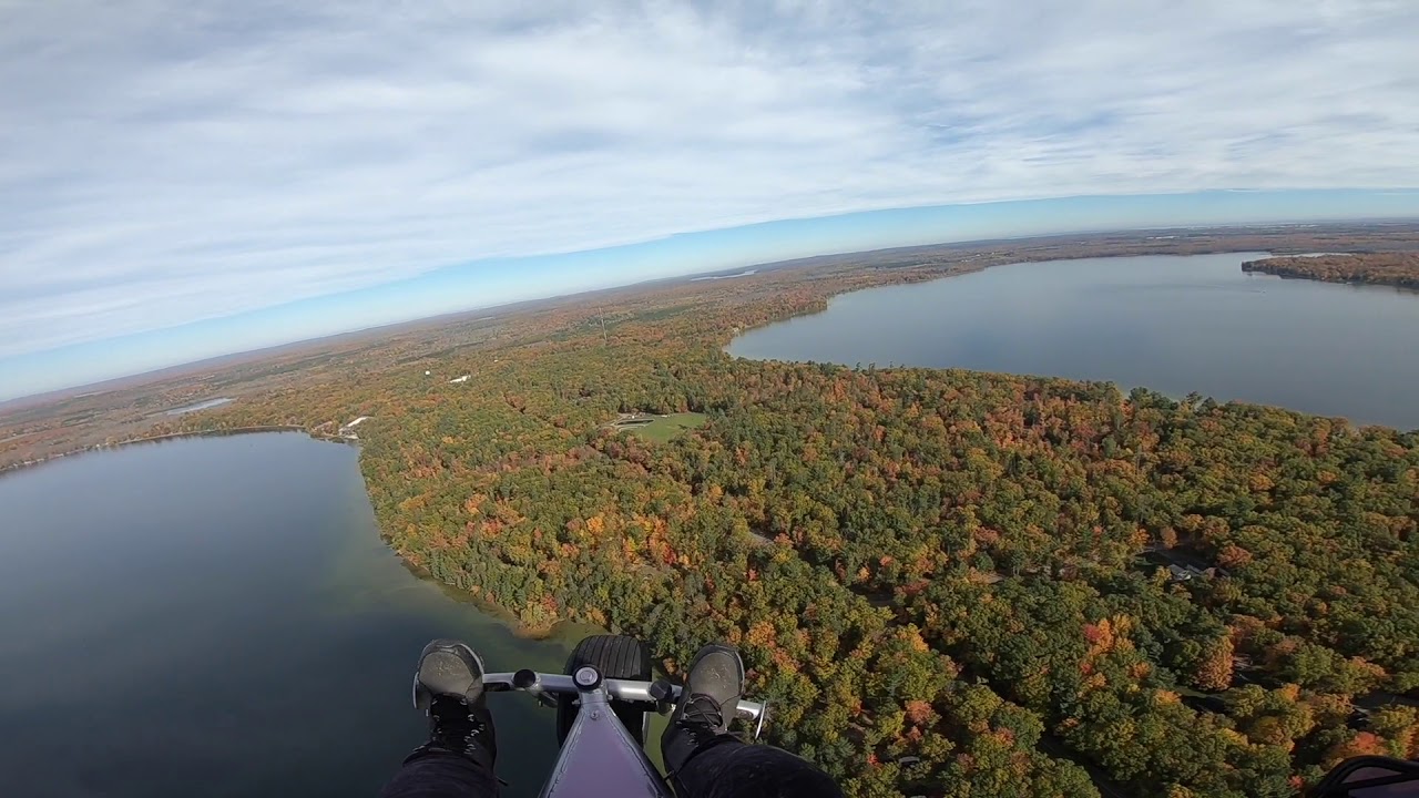 Green/Duck Lake flight in Interlochen, MI YouTube