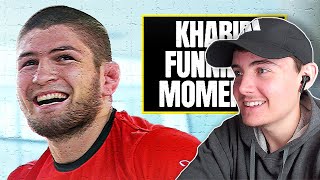 "SEND LOCATION!" Brit Reacts to Khabib Nurmagomedov Funniest Moments