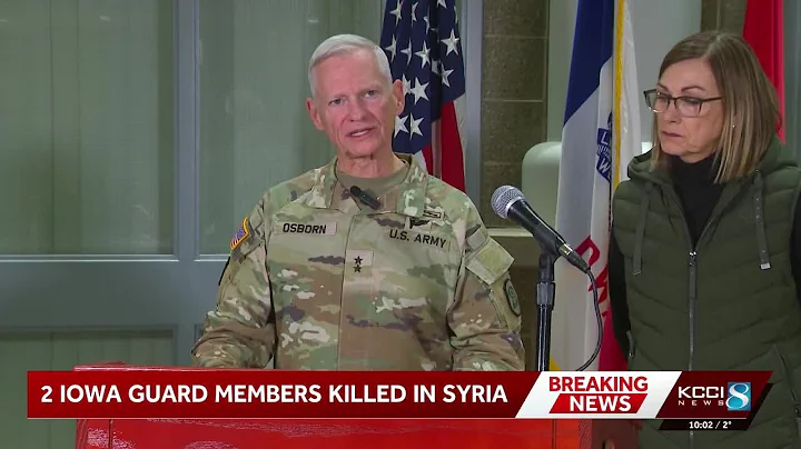 Two Iowa National Guard soldiers killed, three wounded in ISIS attack in Syria