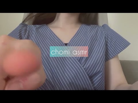 【ASMR】［1時間］あなたの顔にお絵描きをし続けます🎨✍ Draw on your face / mouthsounds / finger movement