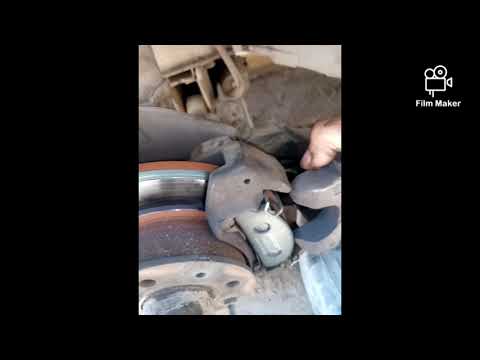 تغيير تيل الفرامل الامامى لسياره شاهين