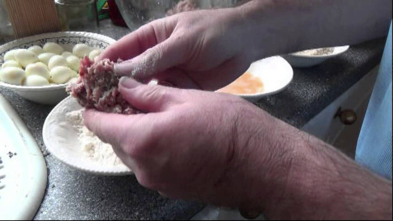 How to make quail scotch eggs YouTube