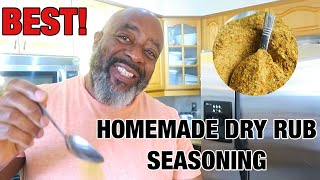 How To Make the BEST Dry Rub SEASONING! Jamaican Style!