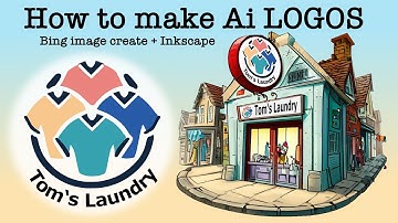 How to use a Bing Ai Create Image + Inkscape to create amazing logos, needing only your imagination