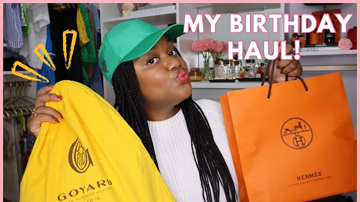 My Birthday Haul 2024 ~ Unbox With Me ! Dior , Prada , Hermes , Goyard & more