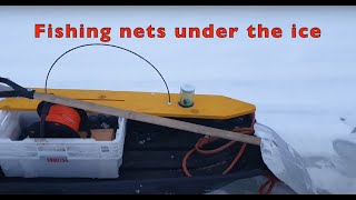 Fishing nets under the ice.  Dec.2020. #41