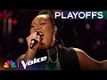 Taylor Deneen Gets Emotional with Oleta Adams&#39; &quot;Get Here&quot; | The Voice Playoffs | NBC