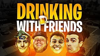 DRINKING WITH FRIENDS!! (ft. Ninja, Marcel \& DrLupo) | Fortnite Battle Royale Highlights #189