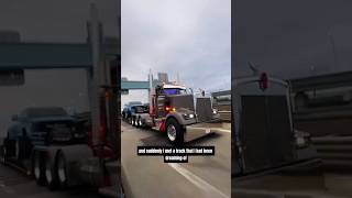 accidentally met the dream truck on the road‼️😱#shortvideos #americanhistory