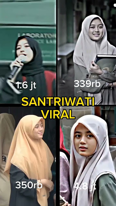 Santriwati viral #viral #viraltiktok #santriwaticantik #viralvideo #viralshorts #viralreels