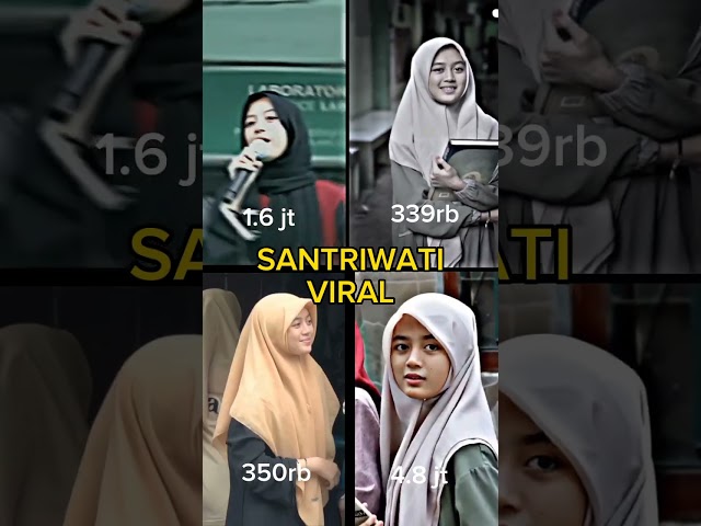 Santriwati viral #viral #viraltiktok #santriwaticantik #viralvideo #viralshorts #viralreels class=