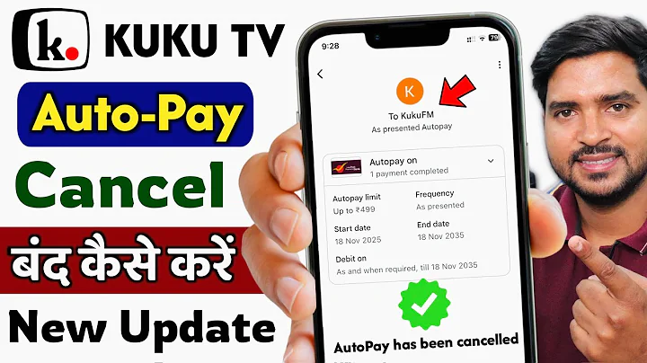 Kuku Tv Autopay Cancel | Kuku Tv Me Auto Payment Kaise Band Kare |Kuku Tv Me Autopay Kaise Band Kare