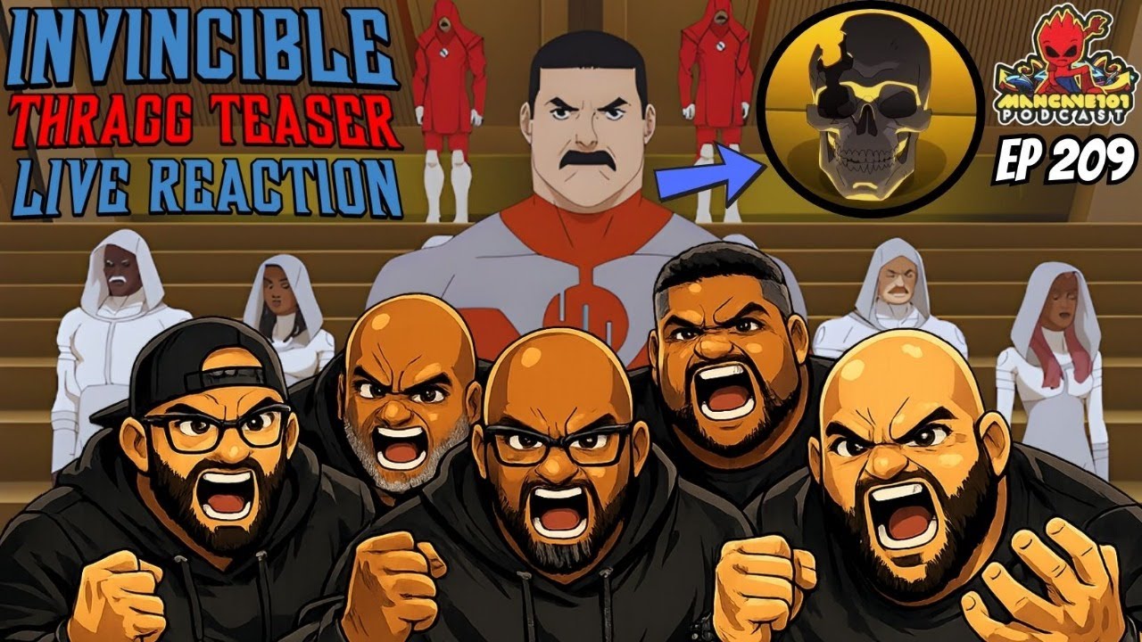 Invincible - Season 4 Thragg Teaser Live Reaction! | Episode 209 📱
