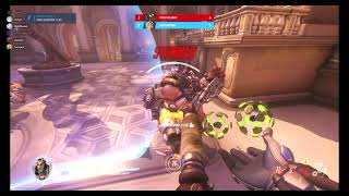 getting railed by three roadhogs