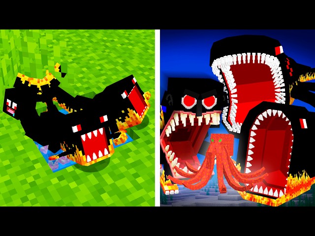 Todos os MONSTROS MARINHOS do Minecraft em um Só Vídeo