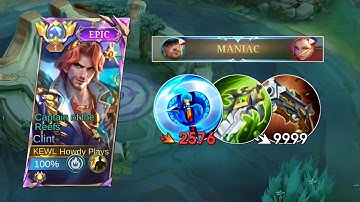 MOONTON THANK YOU FOR THIS NEW ONE SHOT BUFFED BUILD FOR CLINT! CLINT BEST BUILD 2025!