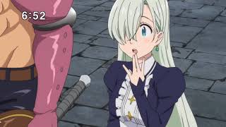 Seven Deadly Sins S2 - Meliodas Feel Up Elizabeth(SOFT SOFT!!!!!) screenshot 3