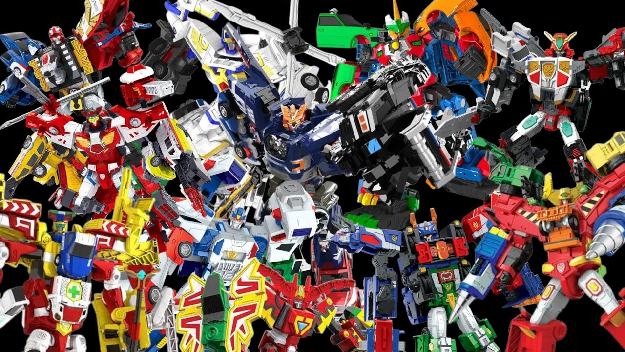 헬로카봇 1기~15기 모든 합체 모음