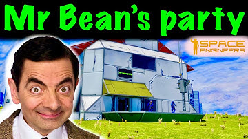 Mr Bean’s Party In Space Engineers