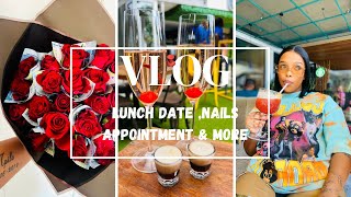 Weekly Vlog : Lunch date, Nails Appointment \& more |Reesh M| South African Youtuber