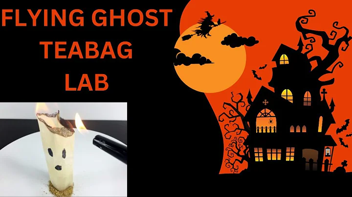 Fun Science Lab Flying Ghost Teabags/Heat Experiment  Fun to do for Halloween The Lesson Pony