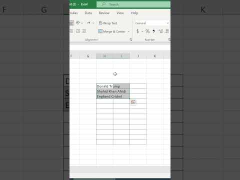 Excel Wrap Text Trick | Keep Text in One Cell Instantly