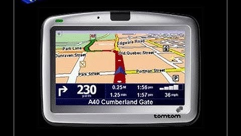 How to disassemble a Tomtom Go 510/710 GPS