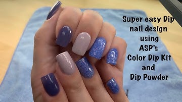 How to do ASP Color Quick Dip set of nails