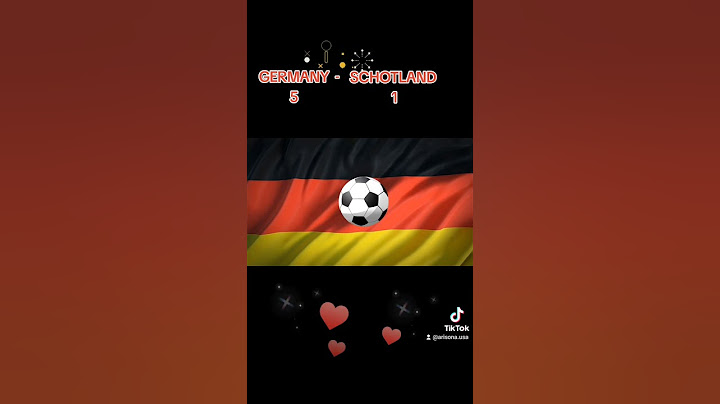 GERMANY🇩🇪 5 - 1 SCOTLAND,,,,✌️💫✨️🎉🎊⚽️