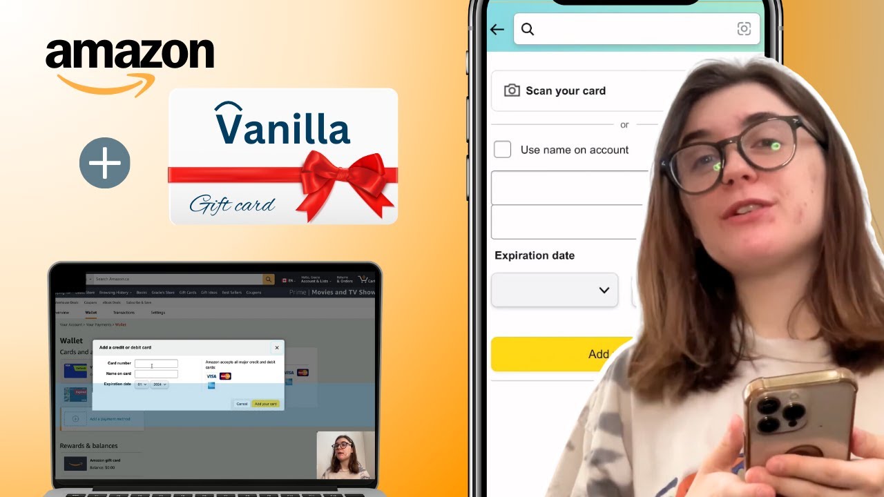 How to use a Vanilla Gift Card on Amazon YouTube
