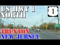 US 1 North - The Turnpike Alternative - Trenton to New Brunswick - New Jersey - 4K Highway Drive
