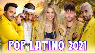 POP LATINO 2021 - Carlos Vives, Sebastián Yatra, Maluma, Luis Fonsi 🌞 MIX MUSICA 2021 LOS MAS NUEVO